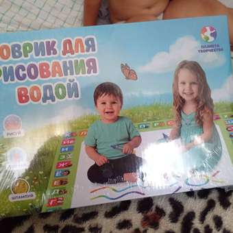 Акварисование Планета творчества коврик для рисования водой: отзыв пользователя Детский Мир
