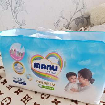 Трусики MANU Premium XL (12-17) 38 шт.: отзыв пользователя Детский Мир
