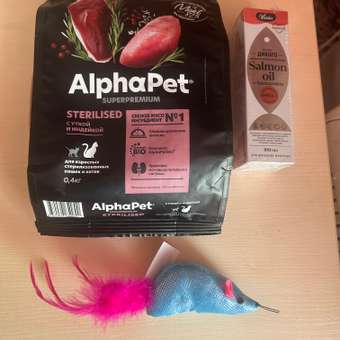 Корм для кошек AlphaPet superpremium sterilised взрослых стерилизованных утка-индейка 400г: отзыв пользователя. Зоомагазин Зоозавр