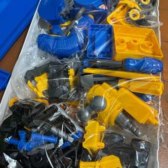 Игрушка Give Creative набор инструментов с верстаком 90 предм.: отзыв пользователя Детский Мир