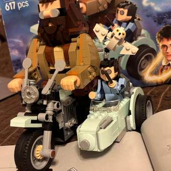 Конструктор LEGO Harry Potter Путешествие Хагрида и Гарри 617 дет.: отзыв пользователя Детский Мир