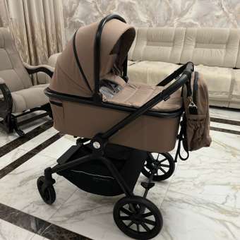 Коляска 3в1 JOVOLA Enigma 3в1, темно-бежевый: отзыв пользователя Детский Мир