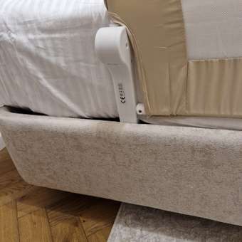 Барьер защитный для кровати Baby Safe 120х66 бежевый: отзыв пользователя Детский Мир