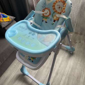 Стульчик для кормления Babyton Optima Blue классический: отзыв пользователя ДетМир