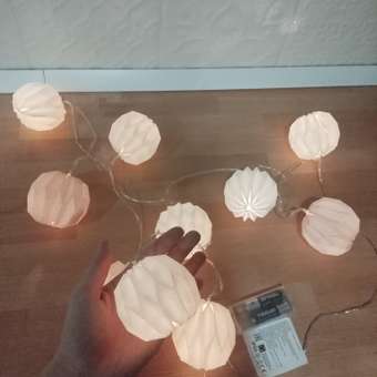 Гирлянда FUTURINO Home шарики: отзыв пользователя Детский Мир