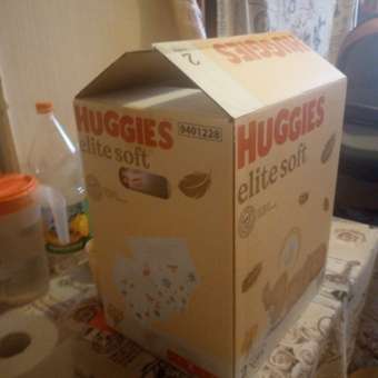 Подгузники Huggies Elite Soft 2 (4-6 кг) 164 шт.: отзыв пользователя ДетМир