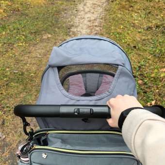 Коляска прогулочная JOVOLA Flex серый: отзыв пользователя Детский Мир