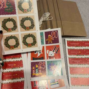 Адвент пакеты Марусяпуся новогодний подарок на Новый год 2026: отзыв пользователя Детский Мир