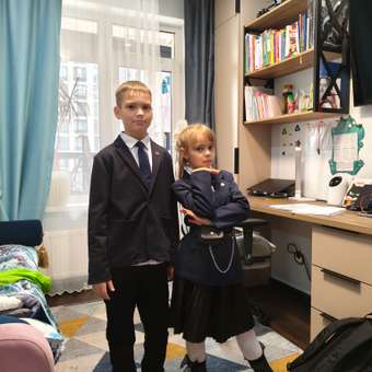 Пиджак СИНЯЯ МОДА: отзыв пользователя Детский Мир