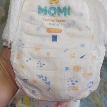 Трусики Momi Comfort Care L (9-14 кг) 56 шт.: отзыв пользователя Детский Мир