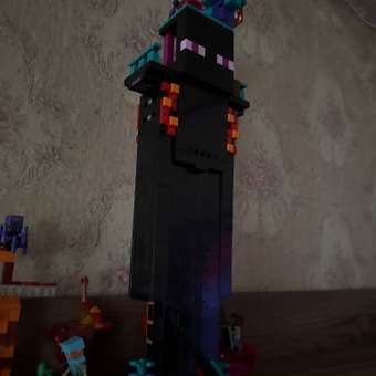 Конструктор LEGO Minecraft Башня Эндермена 867 дет.: отзыв пользователя Детский Мир
