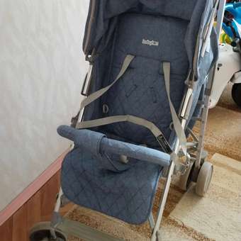 Коляска прогулочная Babyton Sport Blue melange синий: отзыв пользователя Детский Мир