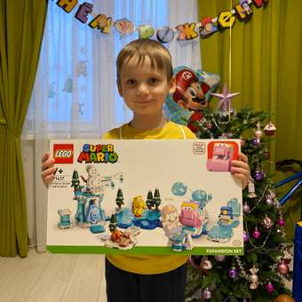Конструктор LEGO Super Mario Fliprus Snow Adventure 567 дет.: отзыв пользователя Детский Мир
