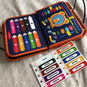 Игрушка TrendToys бизиборд 67 элементов: отзыв пользователя Детский Мир