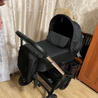 Коляска 2в1 MOWbaby Zoom air 2в1, silver black черный: отзыв пользователя Детский Мир