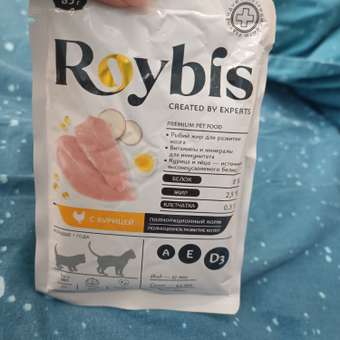 Корм для котят Roybis 85г для здорового роста и иммунитета с курицей кусочки в соусе: отзыв пользователя. Зоомагазин Зоозавр