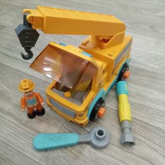 Игровой набор JIALEGU TOYS Строительный кран: отзыв пользователя Детский Мир