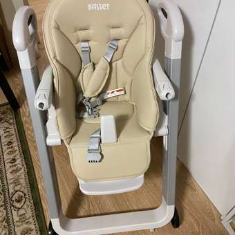 Стульчик для кормления BASSET B2 бежевый: отзыв пользователя Детский Мир