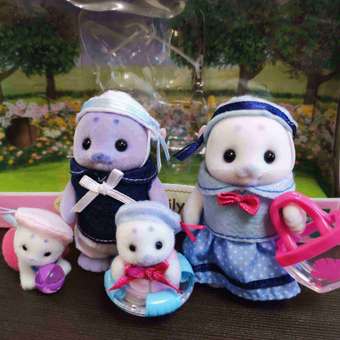 Игровой набор Sylvanian Families Семья Тюленей: отзыв пользователя ДетМир