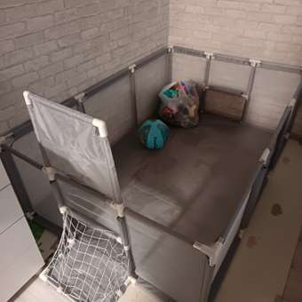 Манеж ширма Babyton Play Free серый: отзыв пользователя Детский Мир