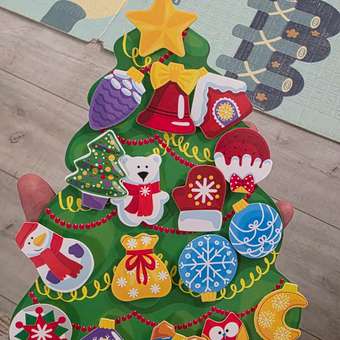 Набор для творчества Десятое королевство Декор Наряди ёлку аппликация: отзыв пользователя ДетМир