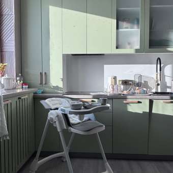 Стульчик для кормления JOVOLA Bingo серый: отзыв пользователя Детский Мир