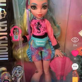 Кукла модельная Monster High Lagoona Blue: отзыв пользователя ДетМир