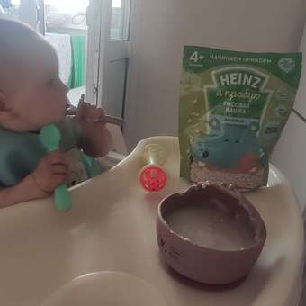 Каша молочная Heinz рисовая 180г с 4месяцев: отзыв пользователя ДетМир