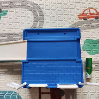 Парковка SHARKTOYS с 1 машинкой, игровой коврик: отзыв пользователя Детский Мир