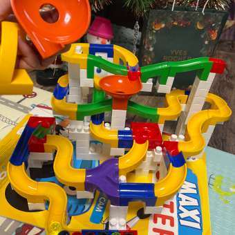 Конструктор BAUER Веселые горки 161 дет.: отзыв пользователя Детский Мир