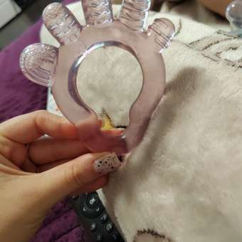 Прорезыватель BabyGo Нога с водой: отзыв пользователя Детский Мир