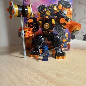 Конструктор LEGO NINJAGO Coles Elemental Earth Mech 235 дет.: отзыв пользователя ДетМир