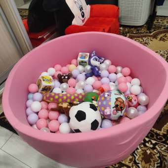 Сухой бассейн Boobo.kids 3см_85*30 роз+1: отзыв пользователя Детский Мир