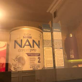 Смесь NAN 2 гипоаллергенная 800г с 6месяцев: отзыв пользователя Детский Мир