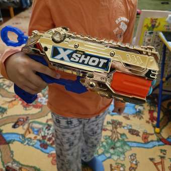 Бластер Zuru XSHOT  Reflex Golden: отзыв пользователя ДетМир