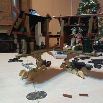 Конструктор brick labs Избушка Бабы-Яги 1295 дет.: отзыв пользователя Детский Мир