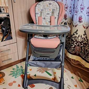 Стульчик для кормления Babyton Sweet Meals Pink розовый: отзыв пользователя Детский Мир