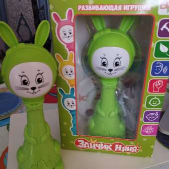 Игрушка BertToys погремушка Зайчик Няня: отзыв пользователя Детский Мир