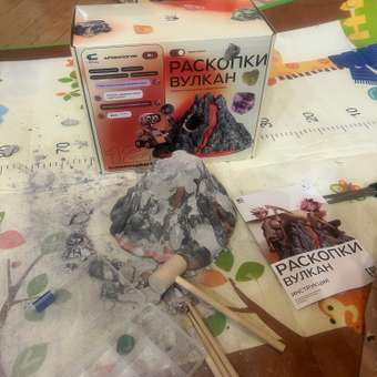 Набор для раскопок Attivio Вулкан: отзыв пользователя Детский Мир