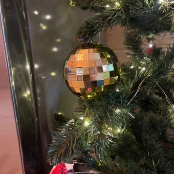 Набор шаров Зимнее волшебство пластик d-10 см 4 шт «Чары» золото: отзыв пользователя Детский Мир