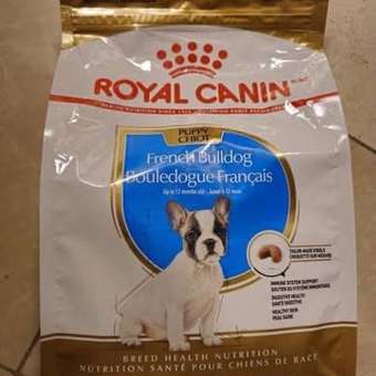 Корм для щенков ROYAL CANIN породы французский бульдог 3кг: отзыв пользователя. Зоомагазин Зоозавр