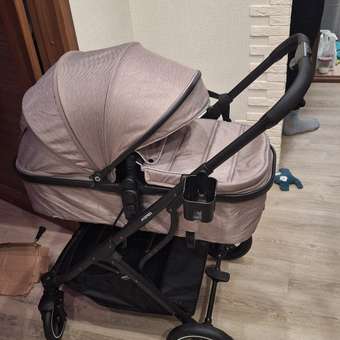 Коляска трансформер MOWbaby Jasper 3в1, beige бежевый: отзыв пользователя Детский Мир