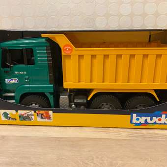 Самосвал Bruder MAN 1:16: отзыв пользователя ДетМир