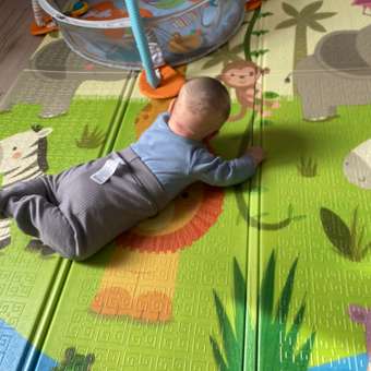 Детский складной коврик Babyton Softy 178 x 196 см: отзыв пользователя Детский Мир