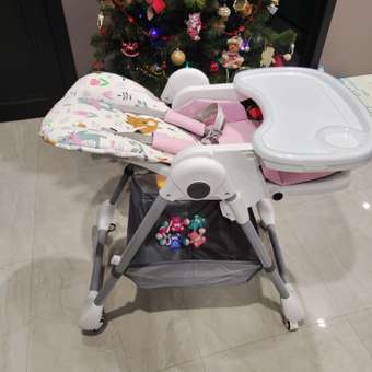 Стульчик для кормления Babyton Pretty Friends Pink классический: отзыв пользователя Детский Мир