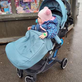 Коляска прогулочная Babyton Rapid Blue: отзыв пользователя ДетМир
