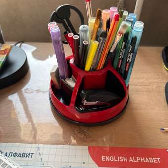 Набор канцелярский с подставкой Brauberg: отзыв пользователя Детский Мир