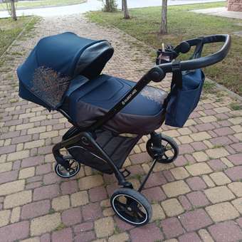 Коляска прогулочная Olsson Jazz Dark Blue синий: отзыв пользователя Детский Мир