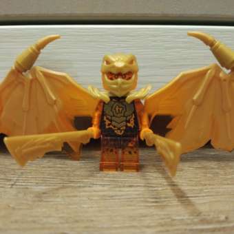 Конструктор LEGO NINJAGO Zanes Golden Dragon Jet 258 дет.: отзыв пользователя Детский Мир
