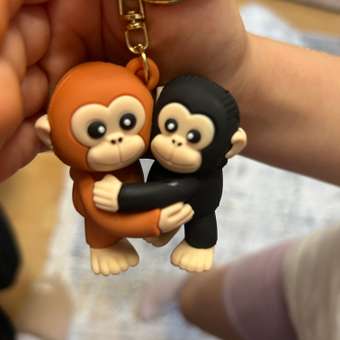 Брелок Snuggles Панч Две обезьянки: отзыв пользователя Детский Мир